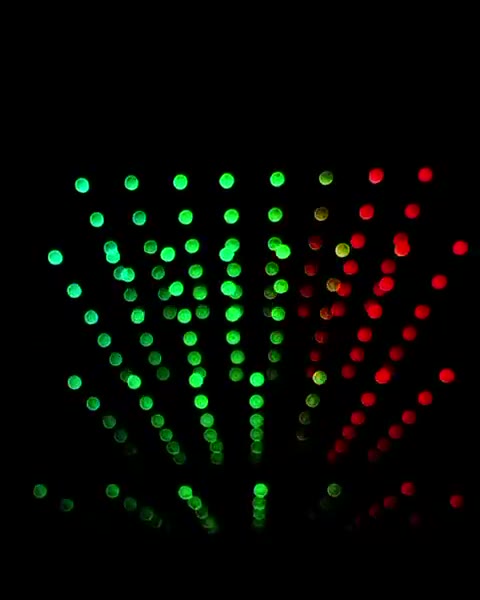 Two hundred drones lifting in formation at a corporate Diwali show