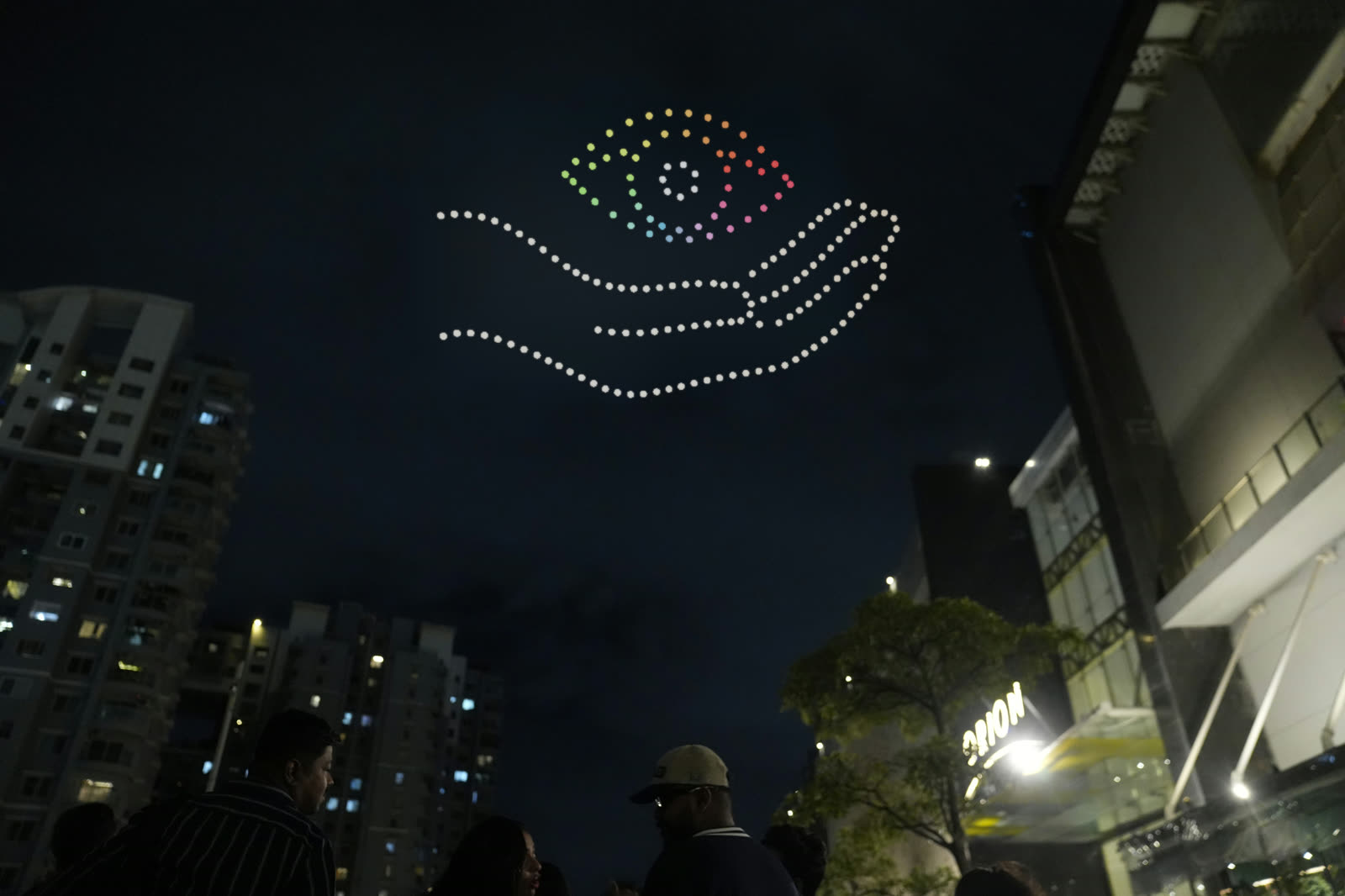 Corporate Drone Show at Brigade Gateway, Bengaluru